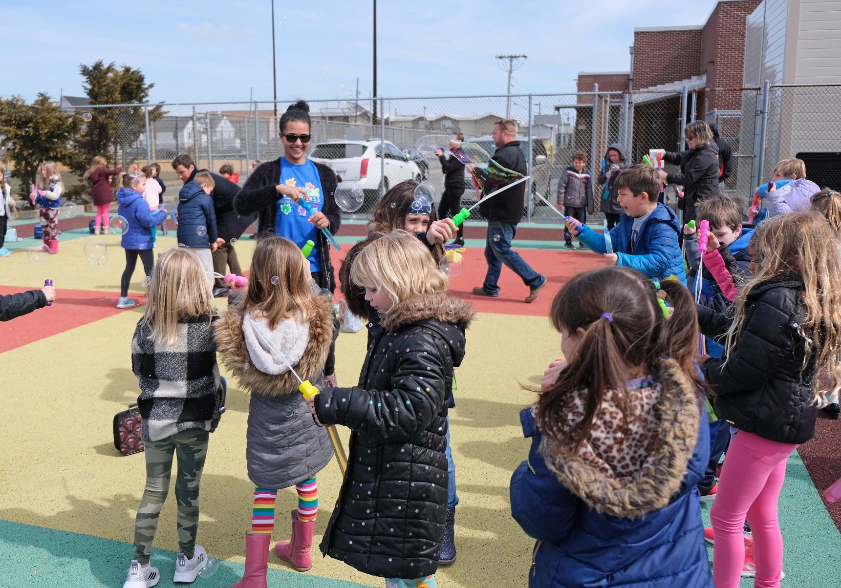 Blow Bubbles 4 Autism at OC Primary School